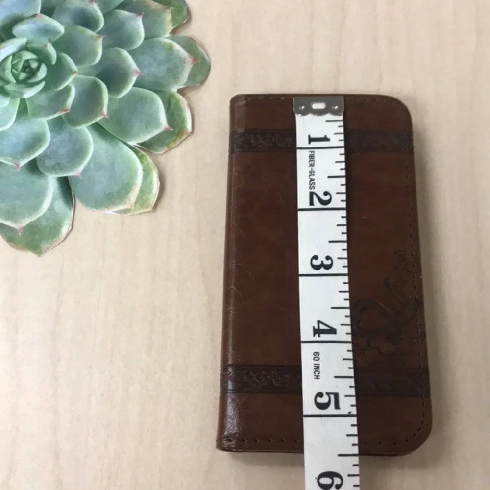 💝 10/$10 💝 iPhone 7 Faux Leather phone/cards case